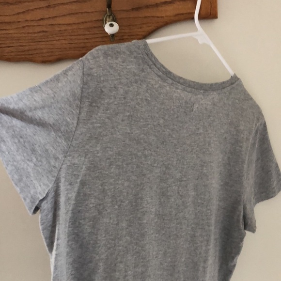 Adidas light grey cotton tee XL. First picture outside brighter day, rest rainy. - Picture 6 of 8